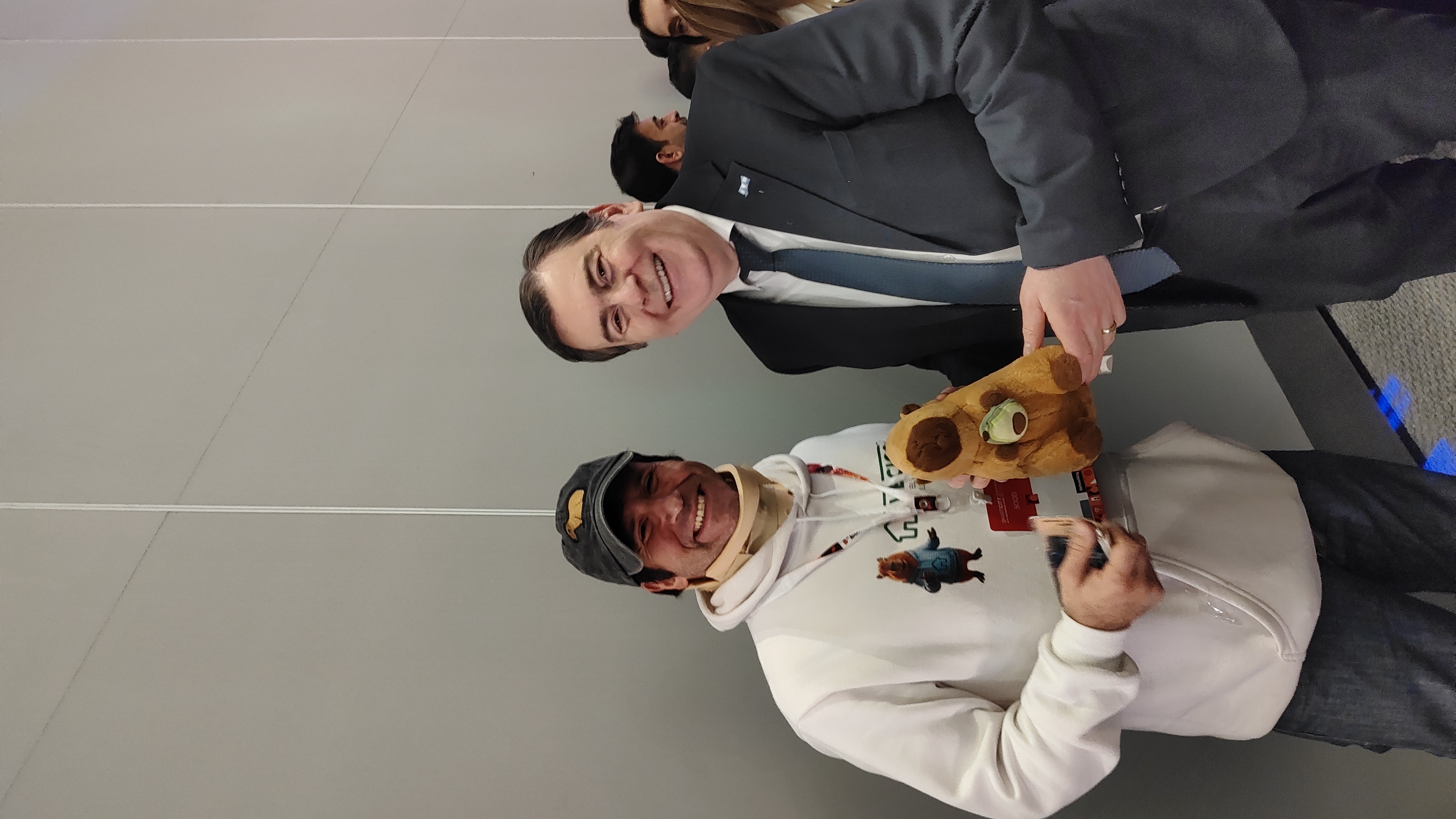 Capi junto al senador Zamora en Smart City Expo Santiago del Estero